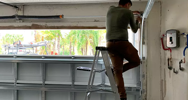 Garage Door Tension Spring Replacement in Boynton Beach, FL