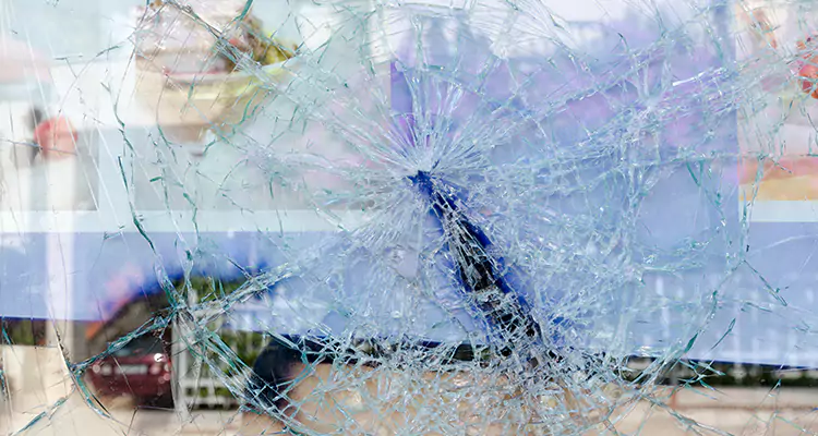 Cracked Glass Balcony Door Repair in Boynton Beach, FL
