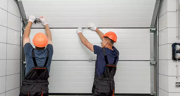Garage Door Bottom Panel Repair in Boynton Beach, FL