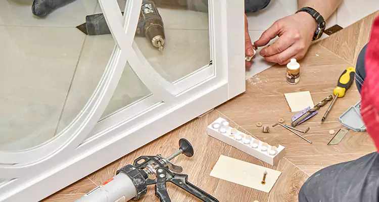 Interior Patio Door Casing Repair in Boynton Beach, FL